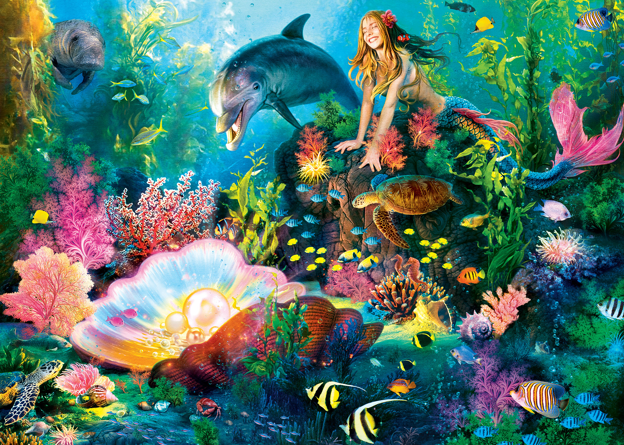Secrets of the Deep Mermaid Hidden Images