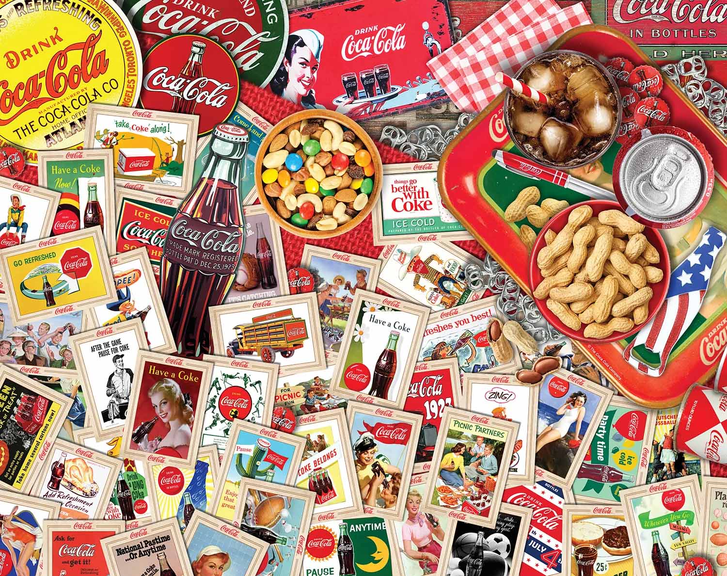 Collector's Table - Scratch and Dent Food and Drink Jigsaw Puzzle
