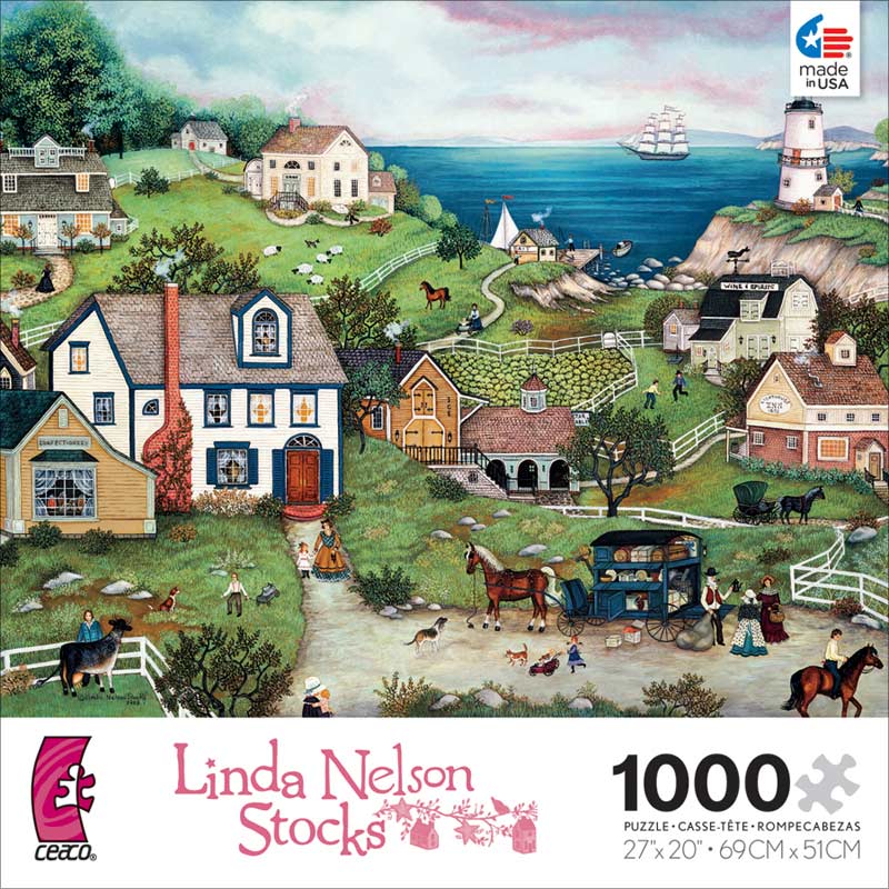 Peddler's Cove, 1000 Pieces, Ceaco | Puzzle Warehouse