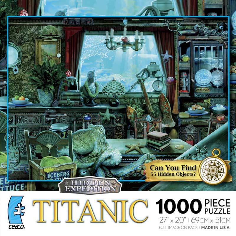 Hidden Expedition - Titanic, 1000 Pieces, Ceaco | Puzzle Warehouse