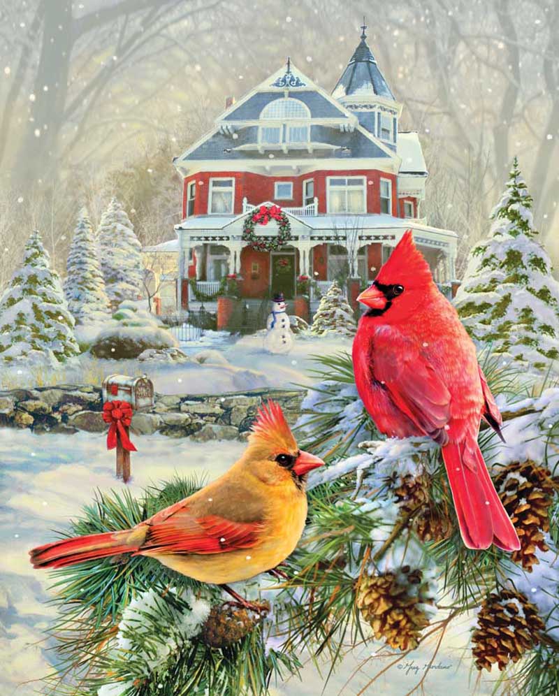 The First Snowstorm People Jigsaw Puzzle By Pierre Belvedere