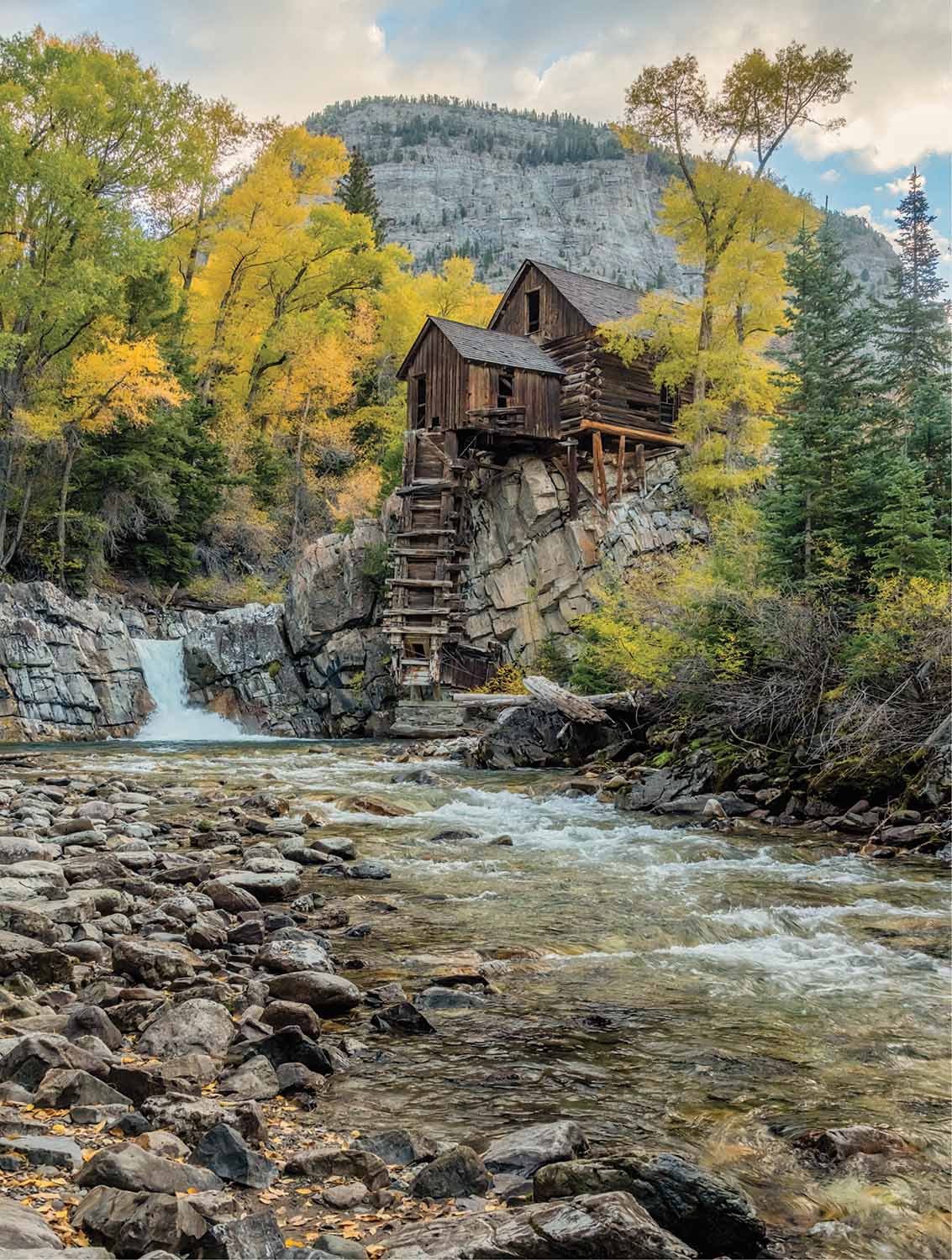 Crystal Mill  Landscape Jigsaw Puzzle