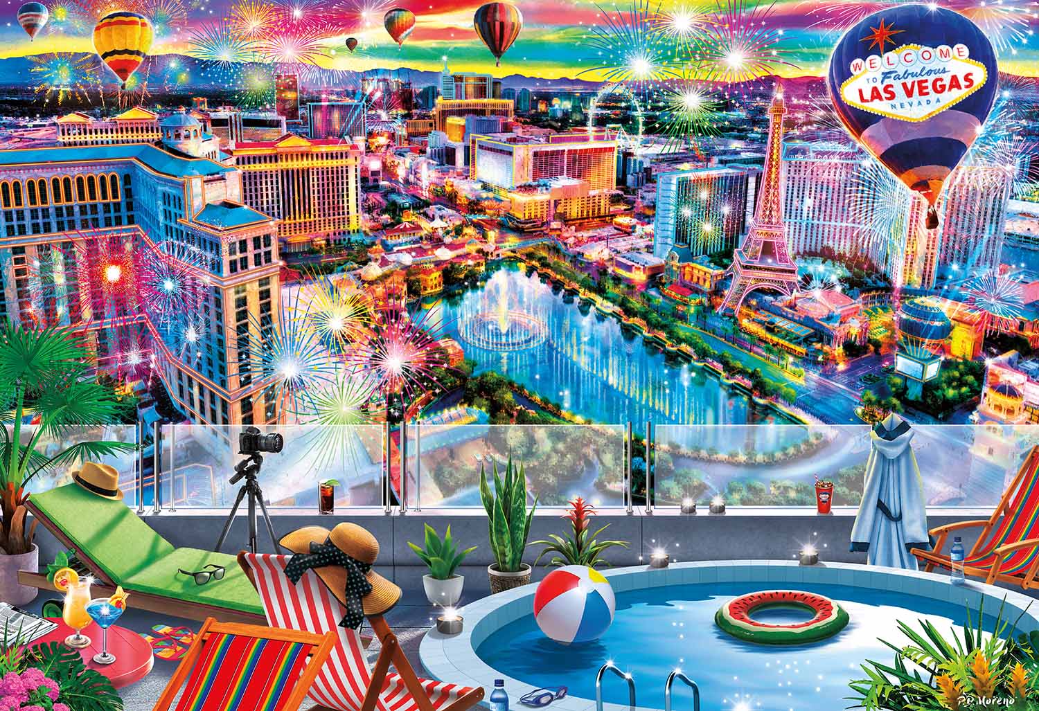 Las Vegas Travel Jigsaw Puzzle