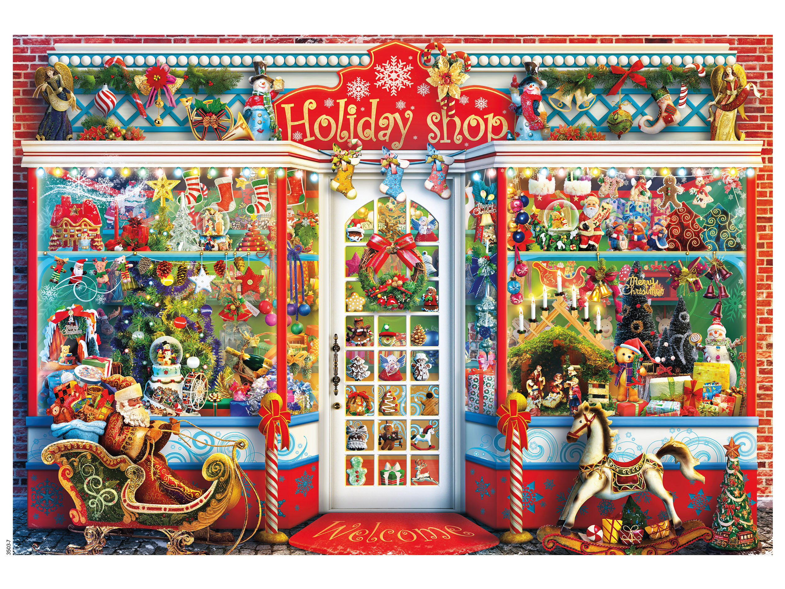Holiday Shop Christmas Jigsaw Puzzle