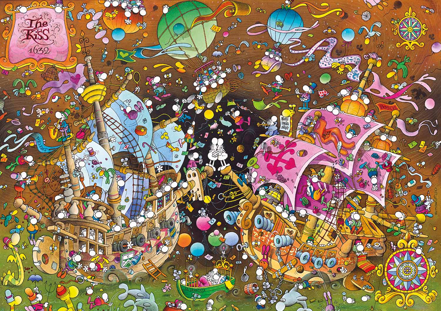 The Kiss -  2020 Worlds Largest Puzzle