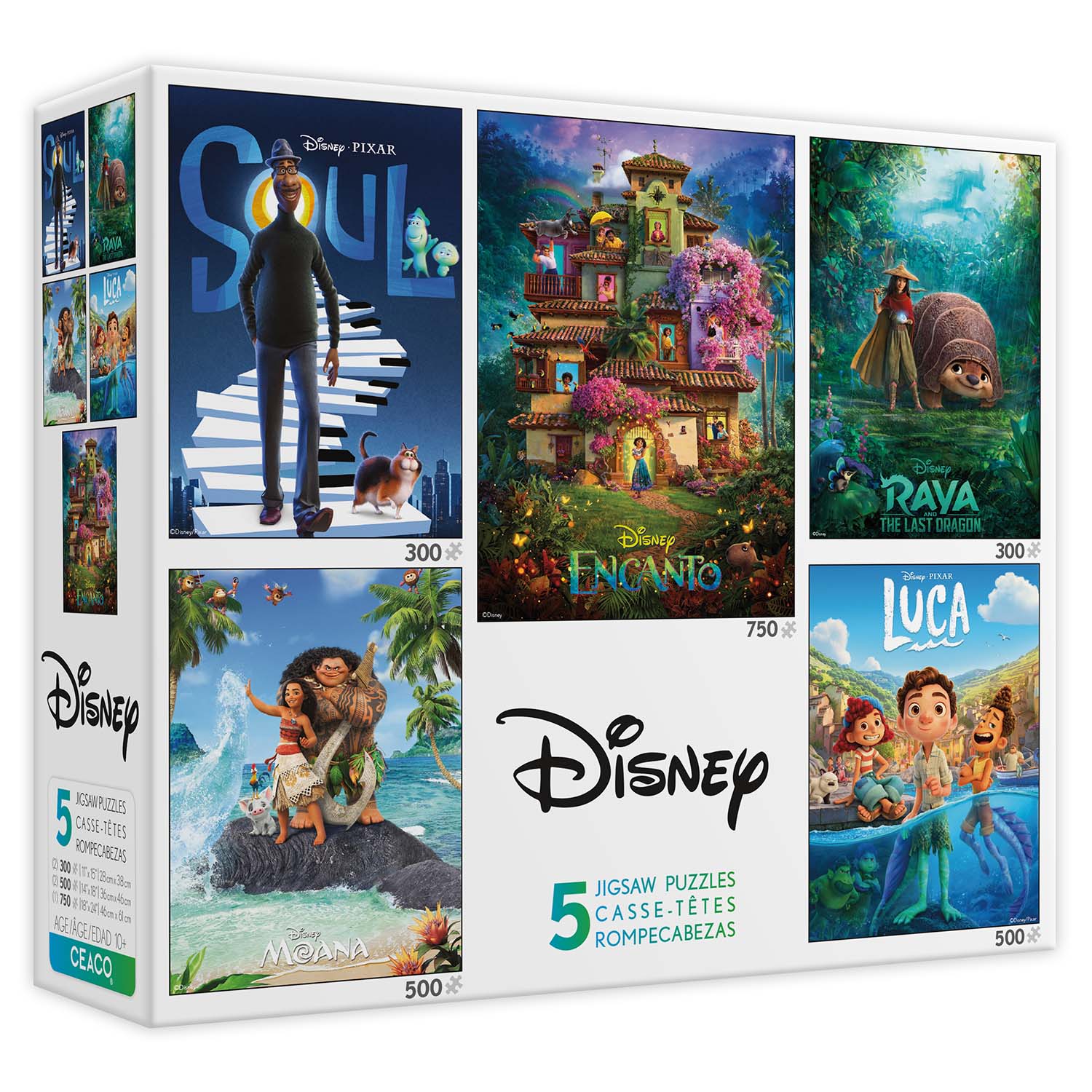 Pixar/Disney Movie Posters Disney Jigsaw Puzzle