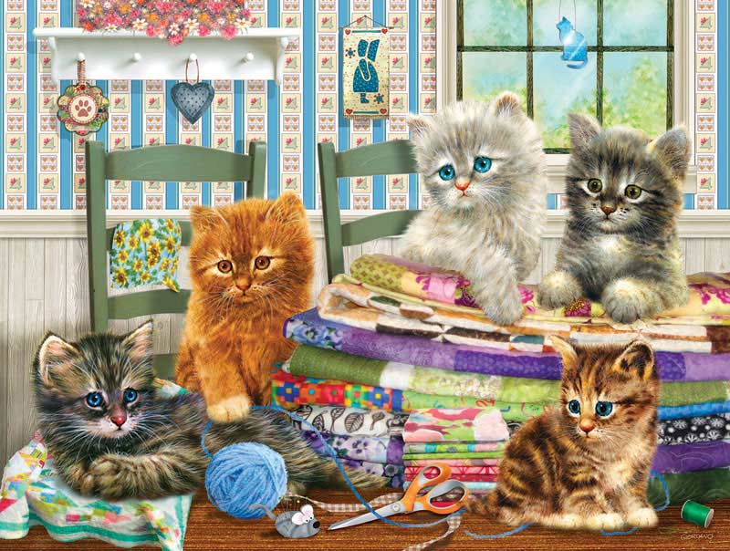 Let's Get Started Quilting & Crafts Jigsaw Puzzle