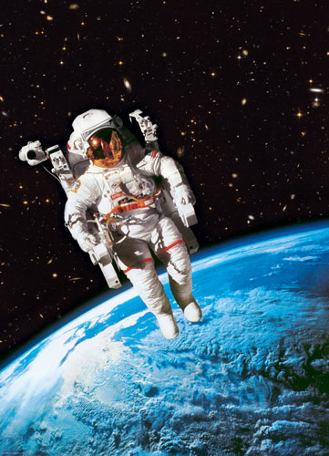 Astronaut - Scratch and Dent Space Jigsaw Puzzle