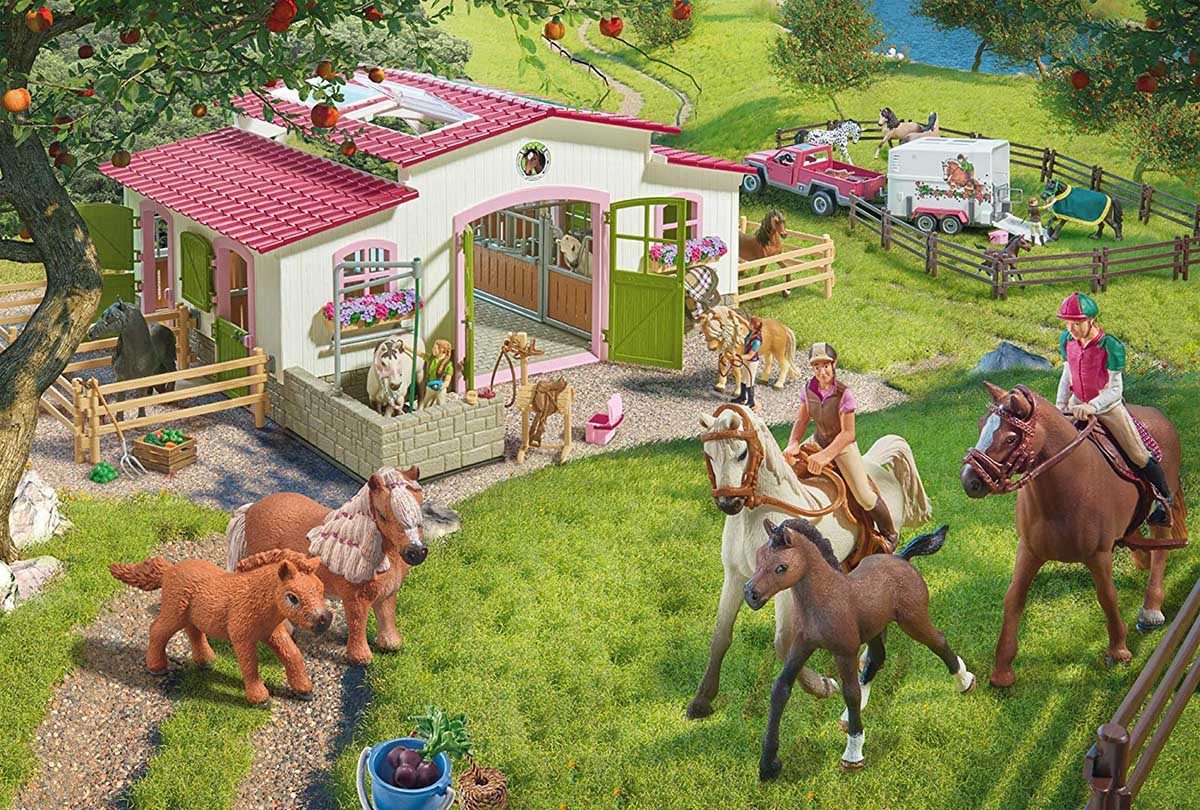 Horse Ride Into The Countryside Horse Jigsaw Puzzle