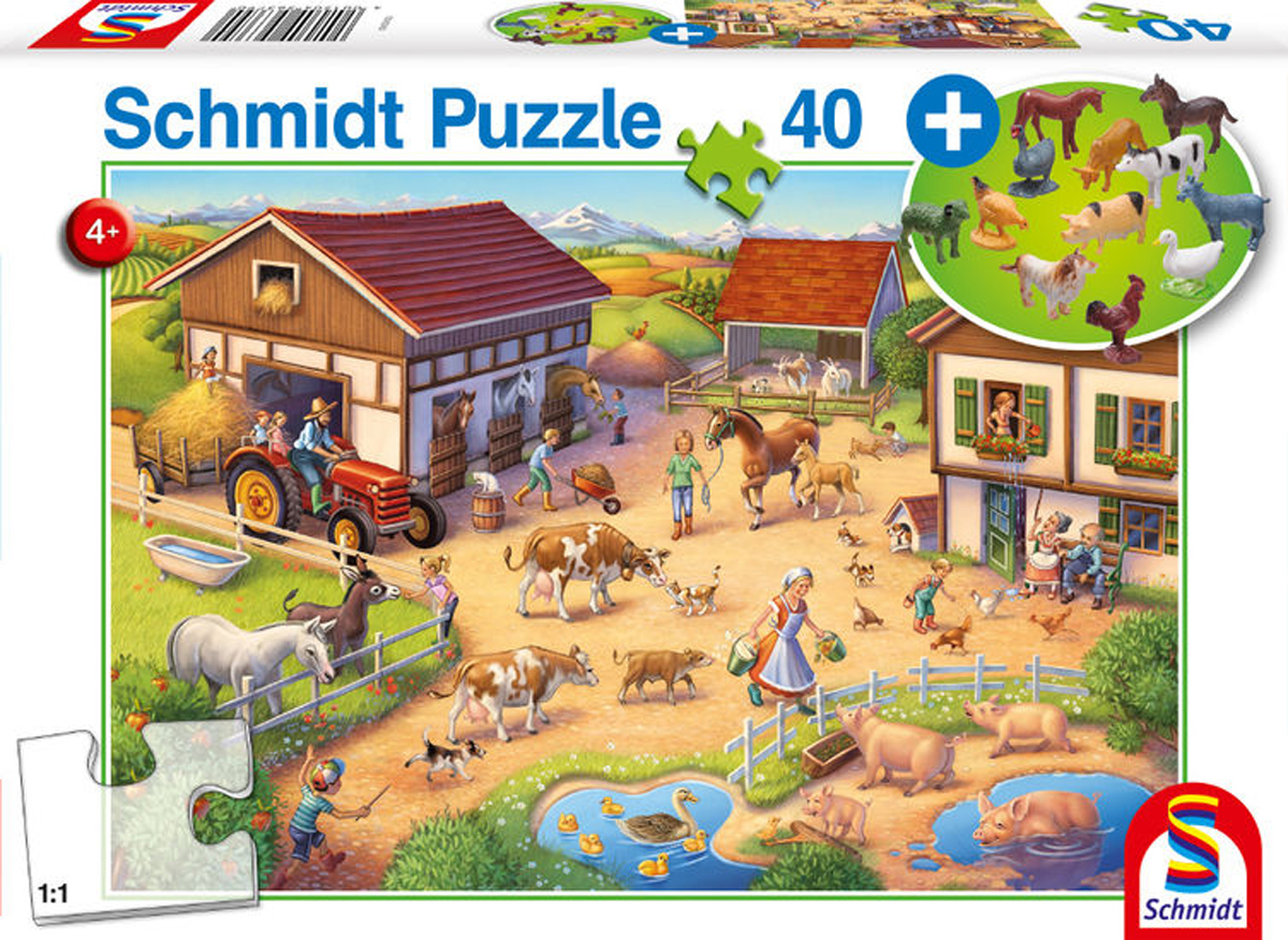 Fun Farm Farm Jigsaw Puzzle