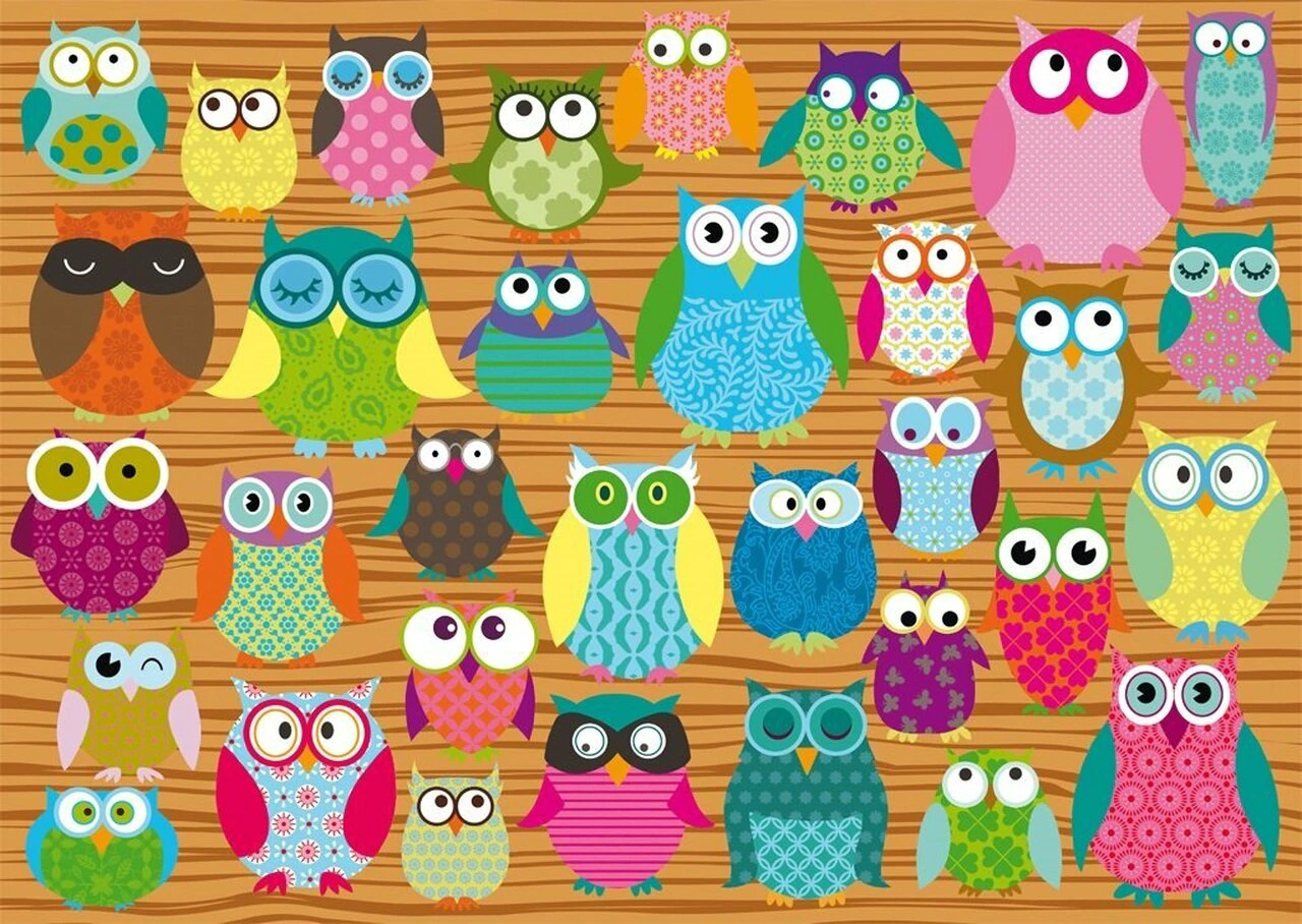Owl Collage