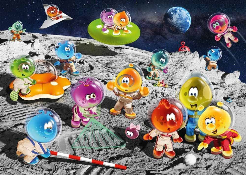 On the Moon Space Jigsaw Puzzle