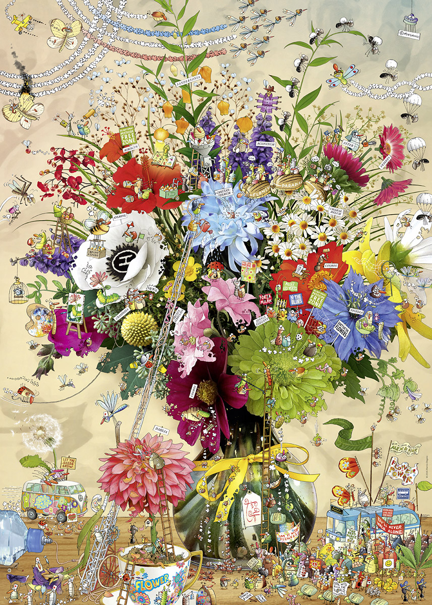 Flower's Life Flower & Garden Jigsaw Puzzle