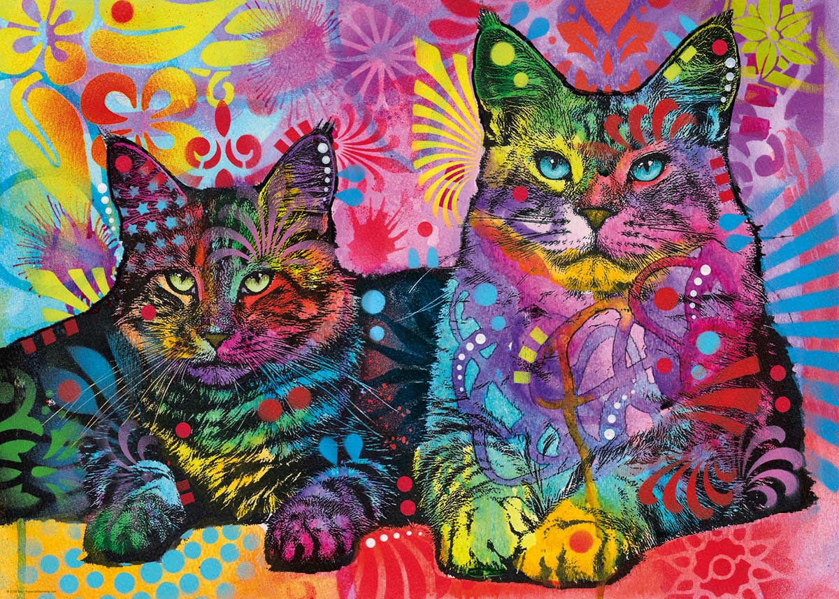 Devoted 2 Cats - Scratch and Dent Cats Jigsaw Puzzle