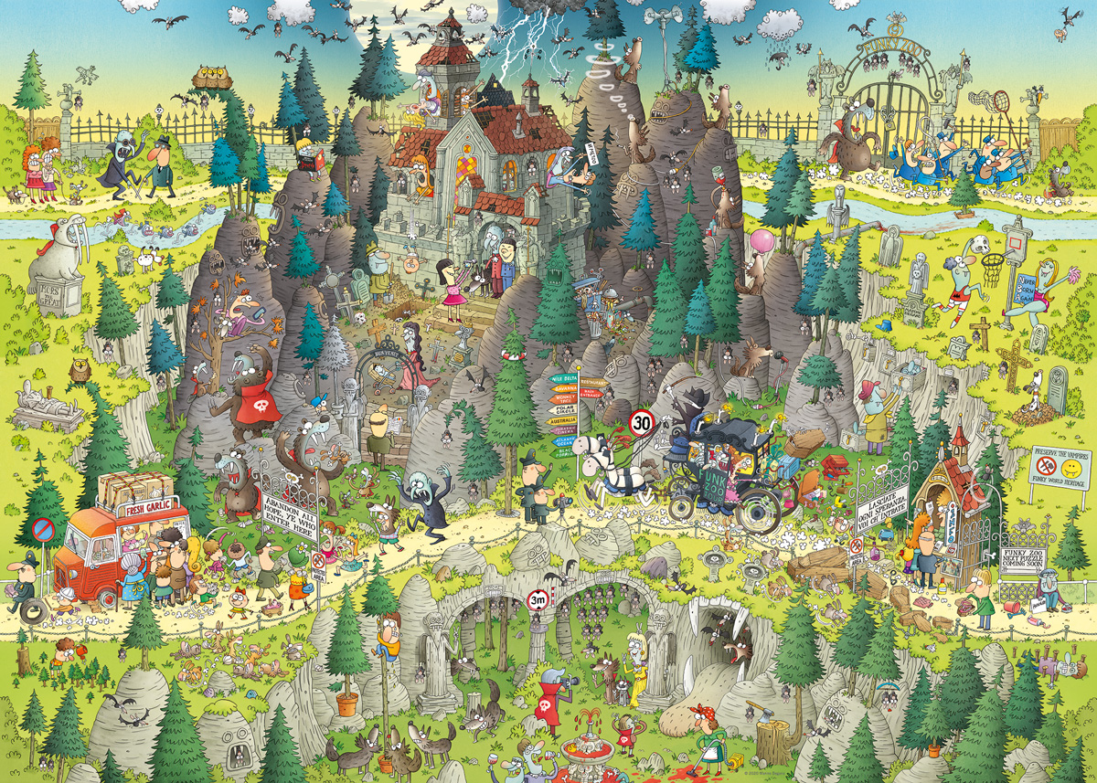 Transylvanian Habitat Fantasy Jigsaw Puzzle