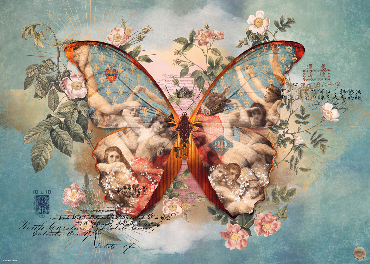 Metamorphosis by Andre Sanchez Butterflies and Insects Jigsaw Puzzle