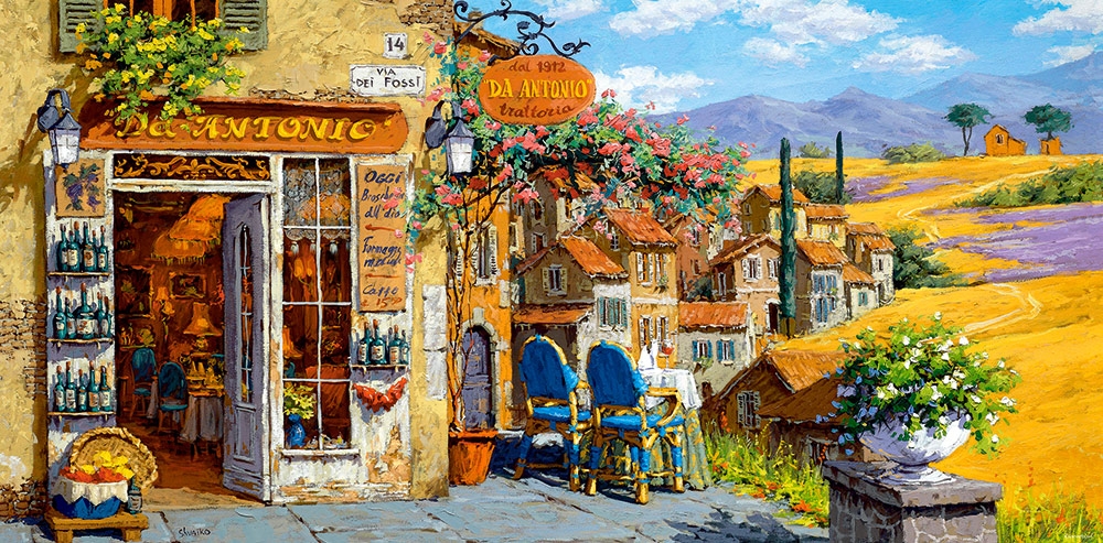 Colors of Tuscany - Scratch and Dent Fine Art Jigsaw Puzzle