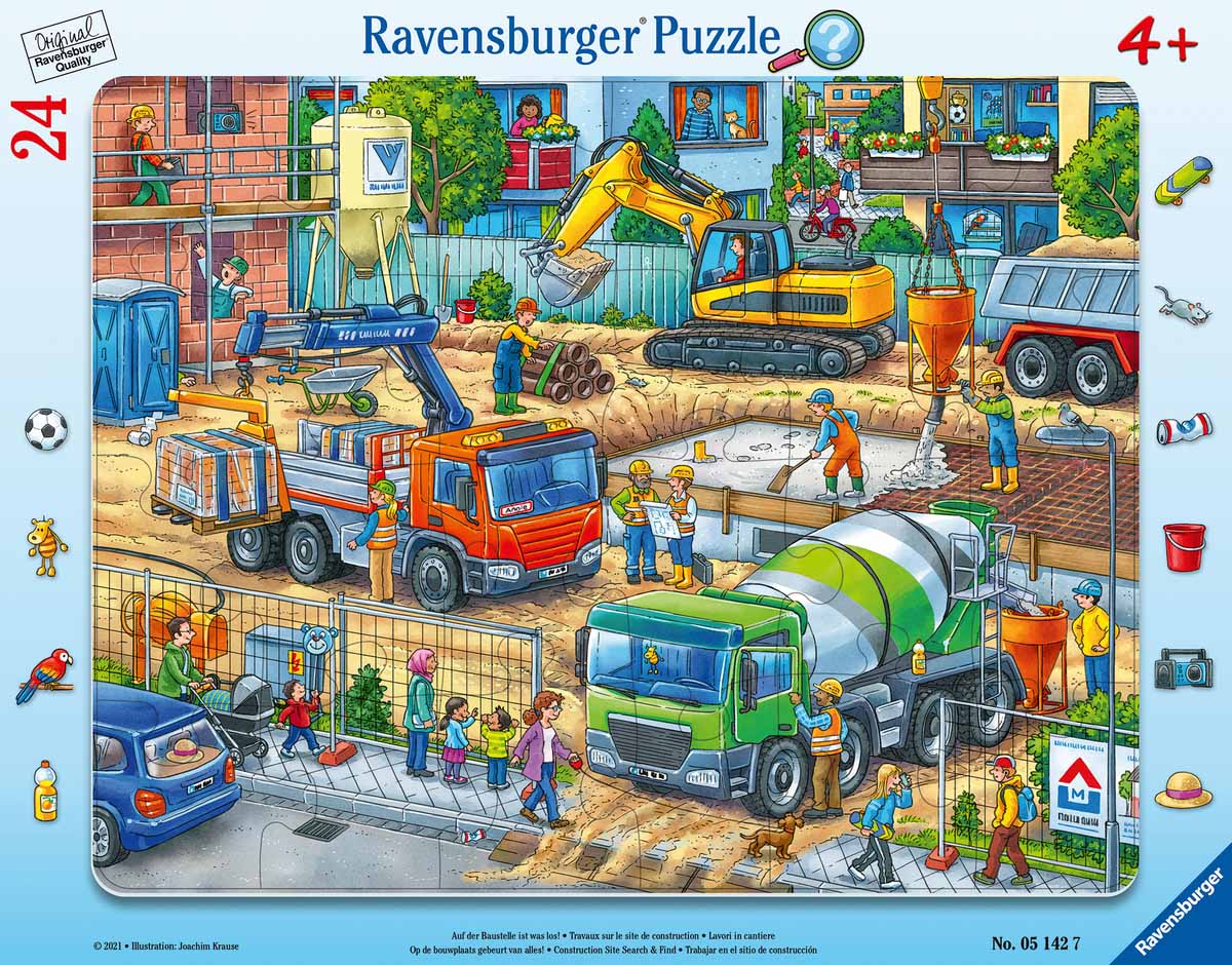 Construction Site Jigsaw Puzzle
