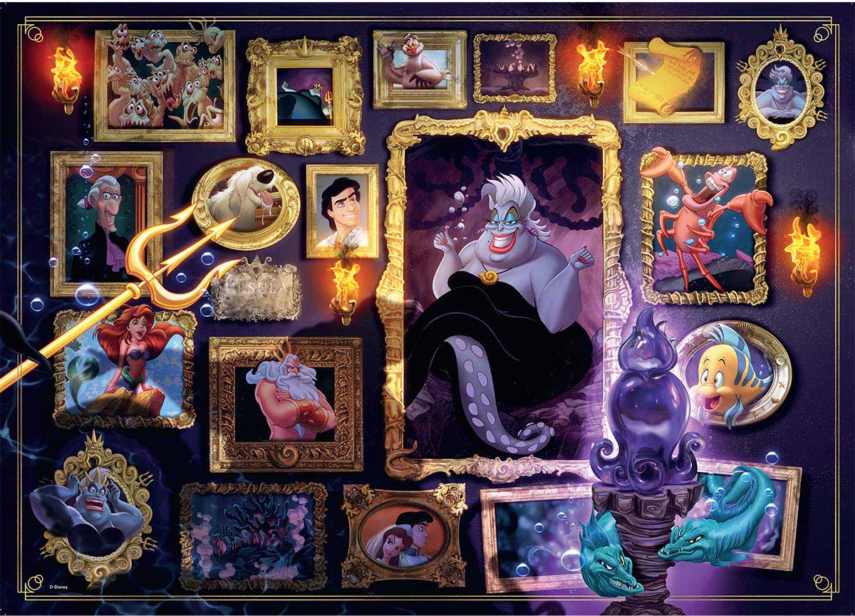 Villainous: Ursula Disney Jigsaw Puzzle
