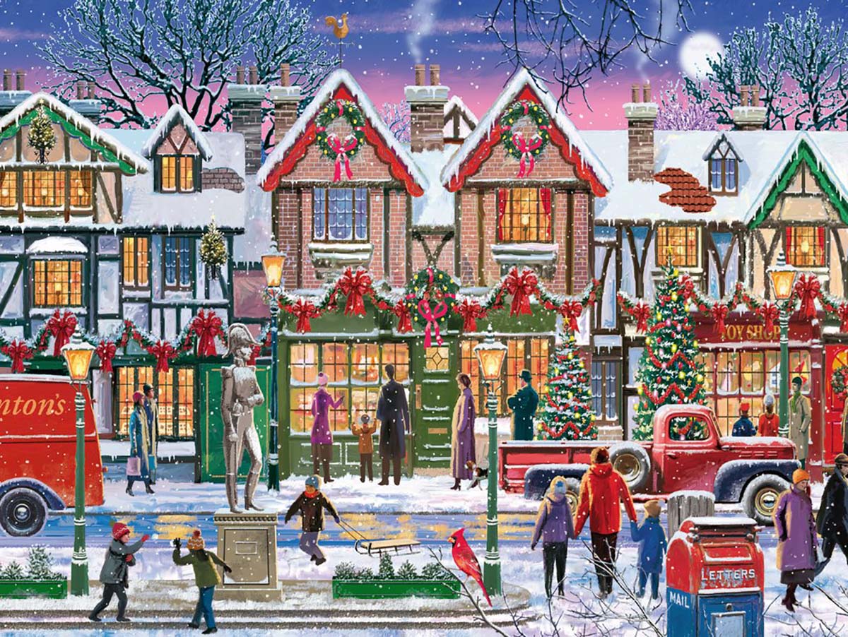 Christmas in the Square - Scratch and Dent Winter Jigsaw Puzzle