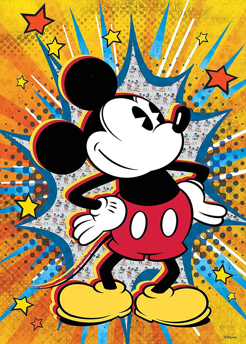 Retro Mickey Mickey & Friends Jigsaw Puzzle