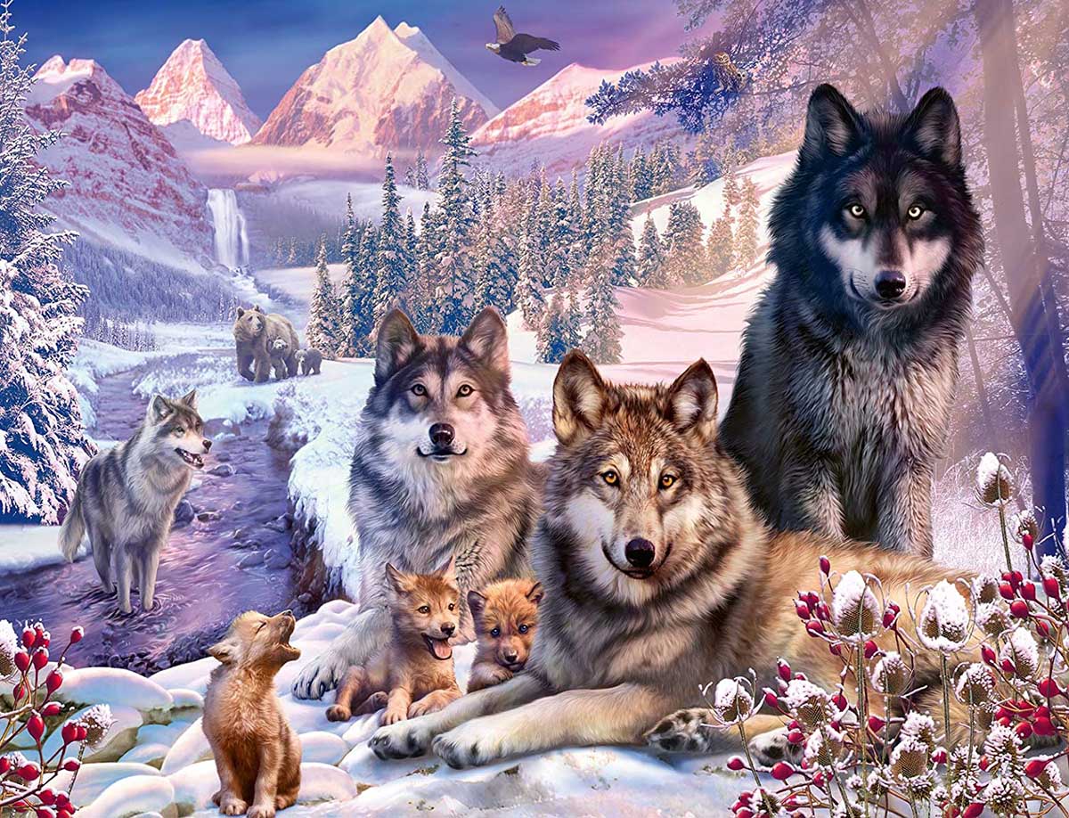 Wolves Wolf Jigsaw Puzzle
