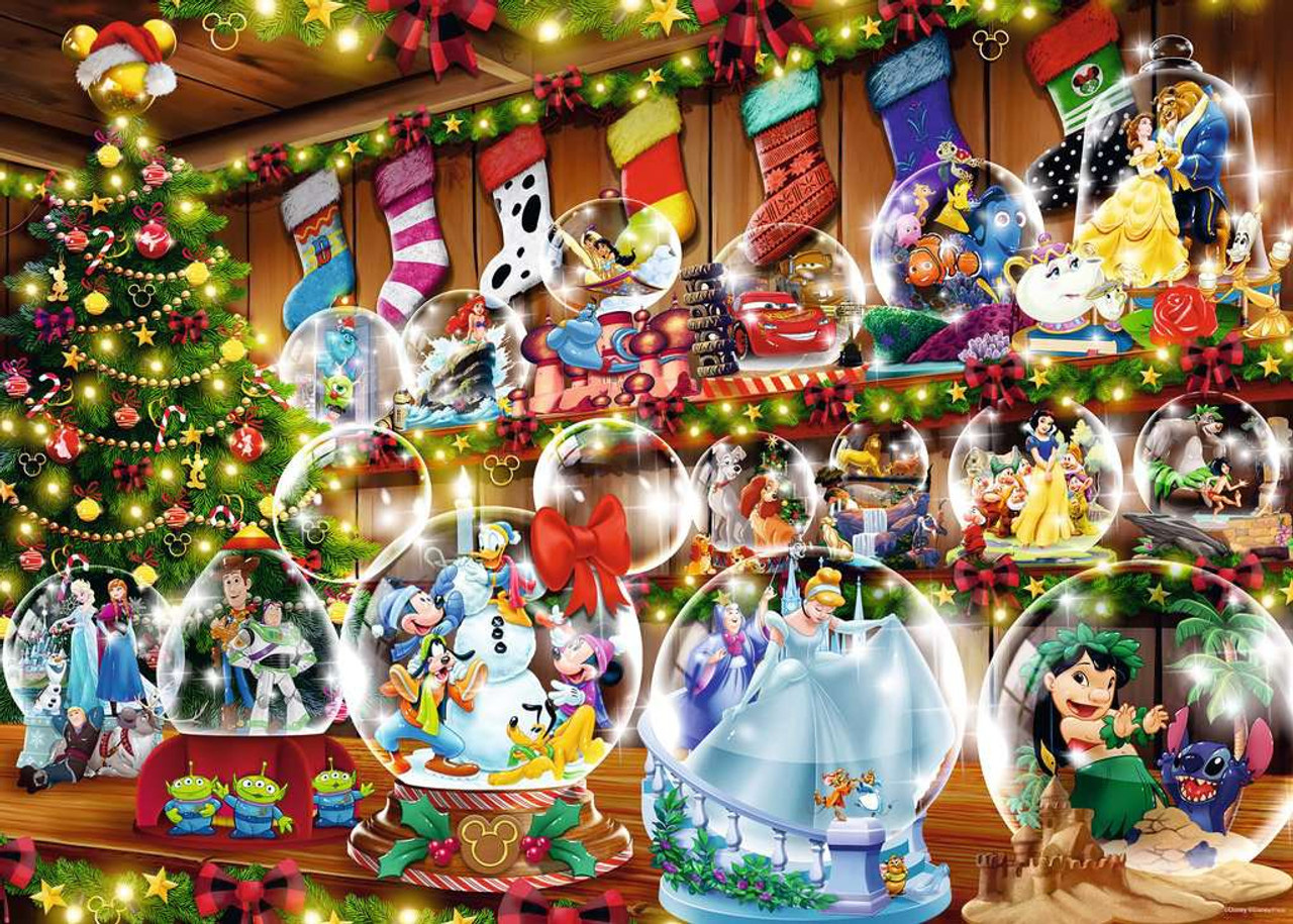 Disney Snow Globes - Scratch and Dent Disney Jigsaw Puzzle