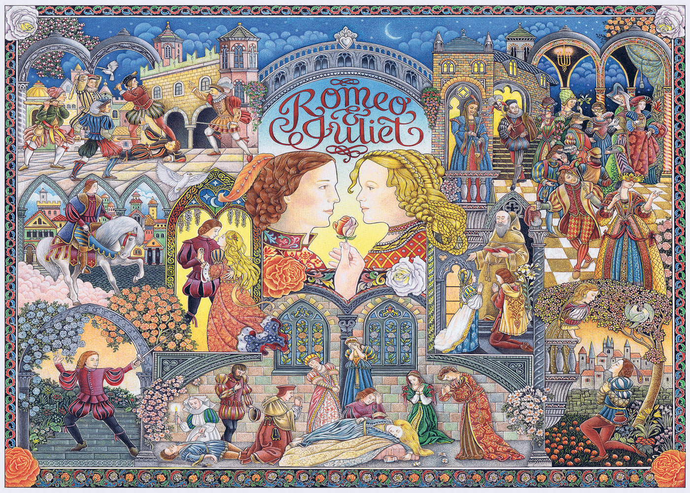 Romeo & Juliet Famous People Jigsaw Puzzle