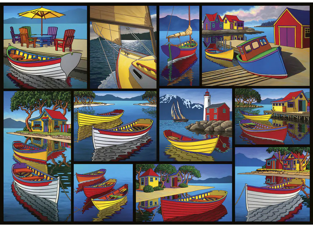 On the Water Boat Jigsaw Puzzle