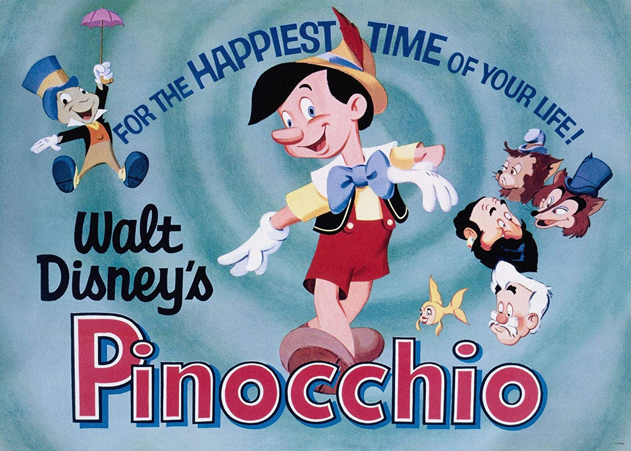 Disney Vault: Pinocchio, 1000 Pieces, Ravensburger | Puzzle Warehouse