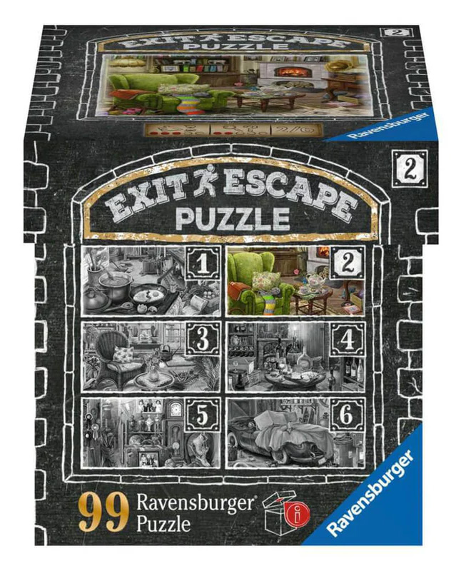 ESCAPE PUZZLE:  Living Room Quilting & Crafts Jigsaw Puzzle