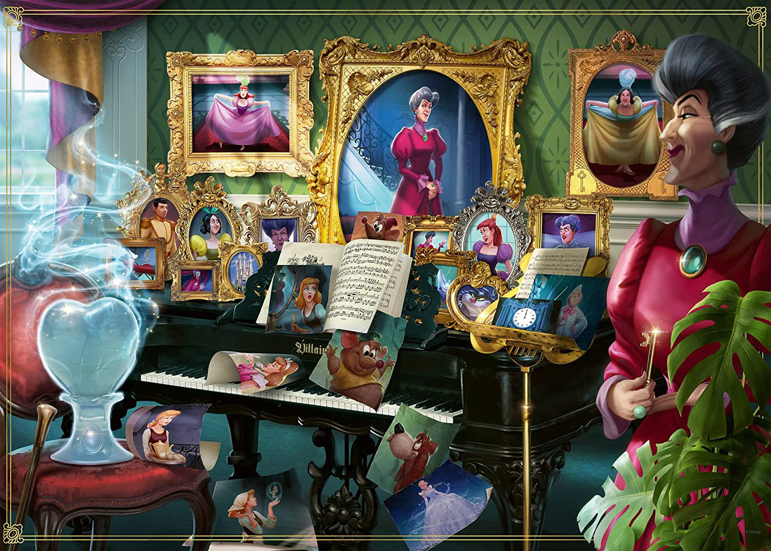 ontsmettingsmiddel Dag opening Disney Villainous: Lady Tremaine, 1000 Pieces, Ravensburger | Puzzle  Warehouse
