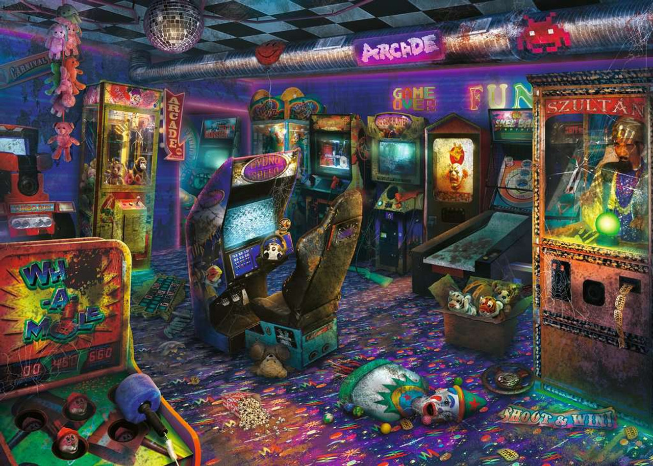 Forgotten Arcade Nostalgic & Retro Jigsaw Puzzle