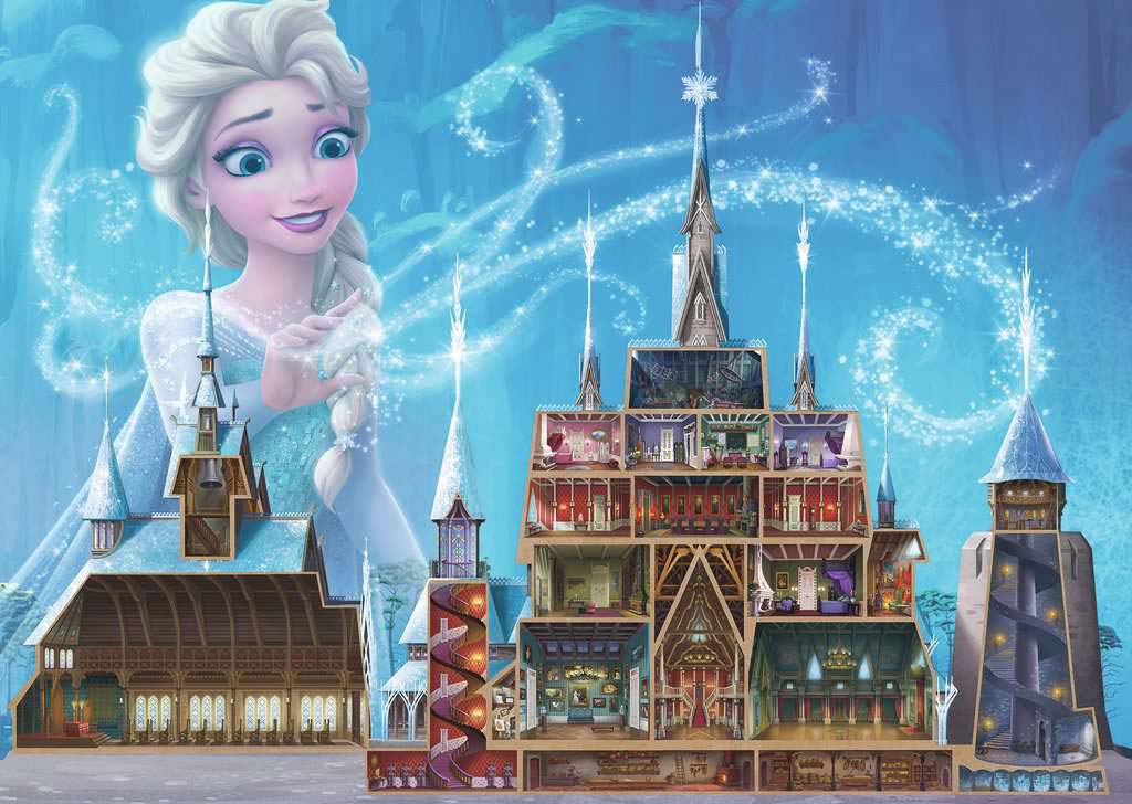 Disney Castles: Elsa Disney Princess Jigsaw Puzzle