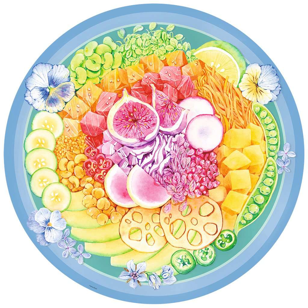 Poke Bowl Food and Drink Jigsaw Puzzle