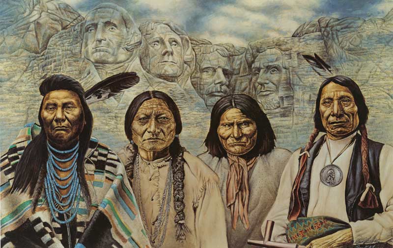 Original Founding Fathers Native American Jigsaw Puzzle