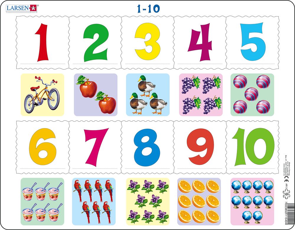 Learn to Count: Numbers 1 - 10