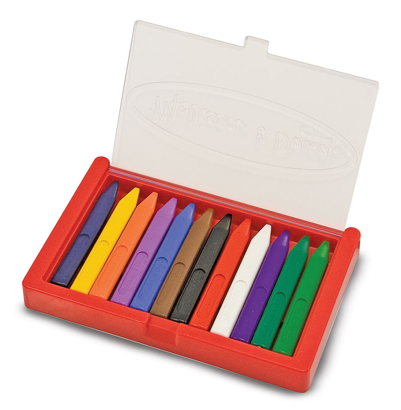 Triangular Crayon Set, Melissa and Doug | Puzzle Warehouse