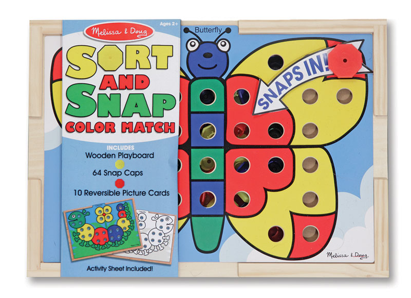 Sort and Snap Color Match, Melissa and Doug | Puzzle Warehouse