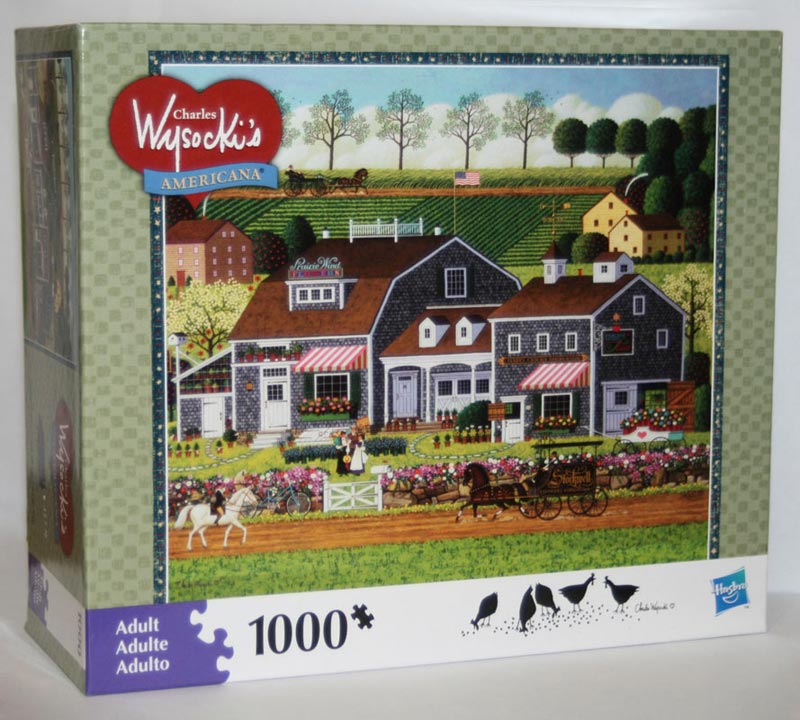 Prairie Wind Flowers, 1000 Pieces, Hasbro | Puzzle Warehouse