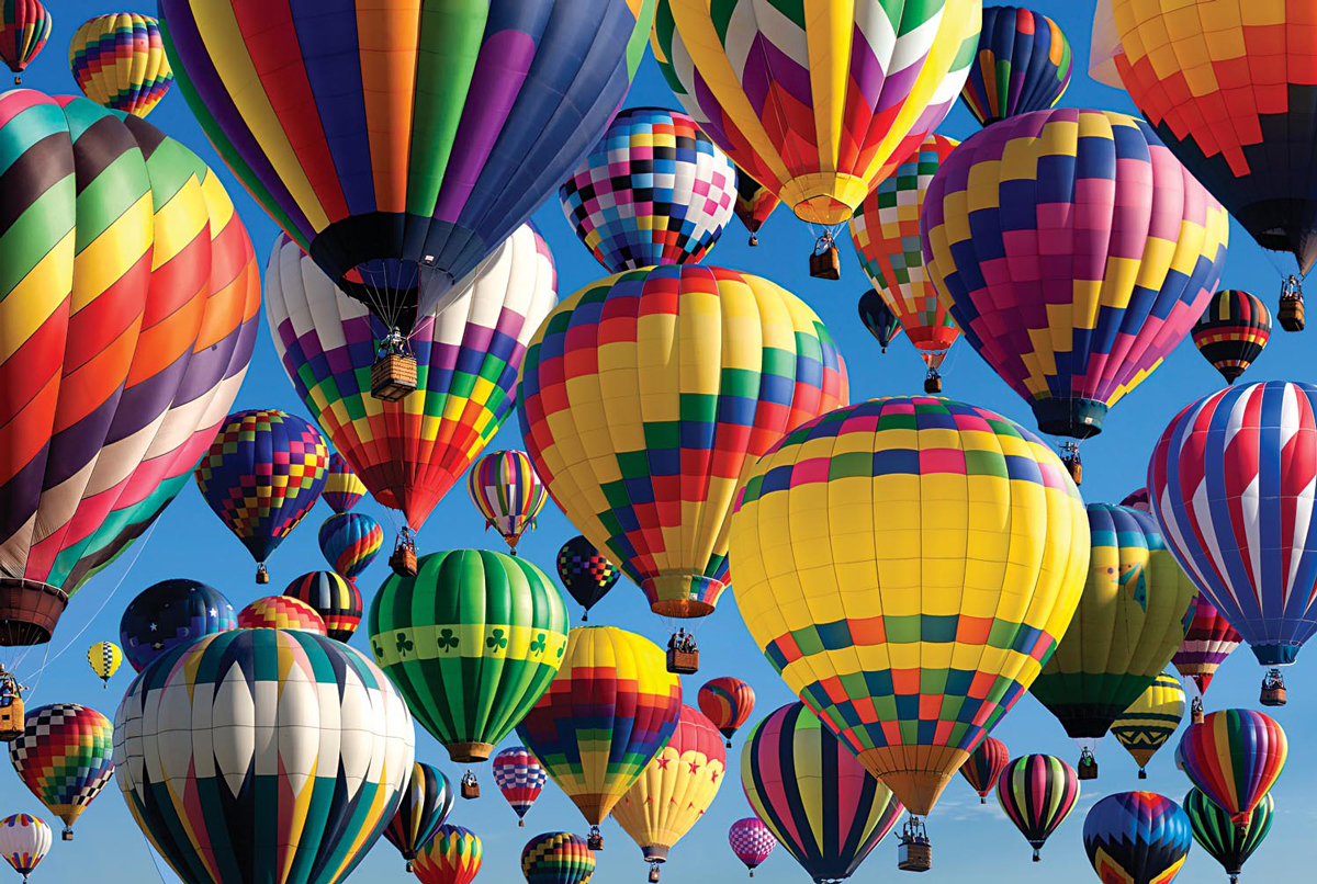 Hot Air Ballooning Hot Air Balloon Jigsaw Puzzle