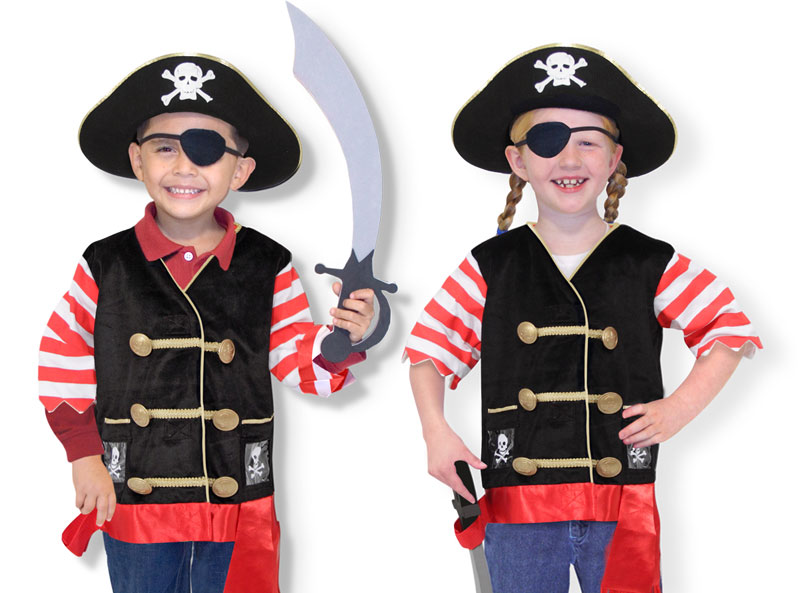 Pirate Role Play Set, Melissa and Doug | Puzzle Warehouse