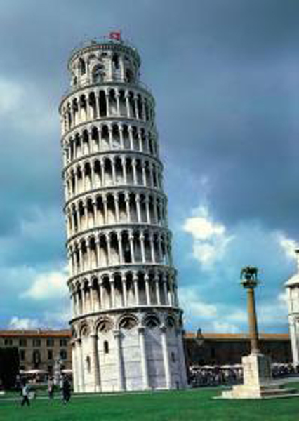 Leaning Tower Of Pisa, Italy Mini Puzzle Landmarks & Monuments Jigsaw Puzzle