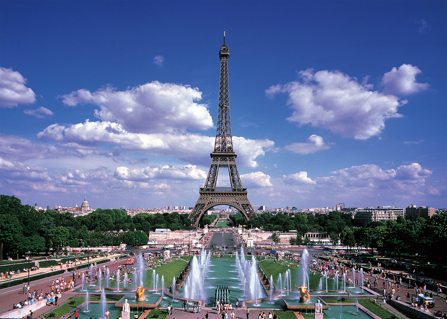 Eiffel Tower, France Mini Puzzle Landmarks & Monuments Jigsaw Puzzle