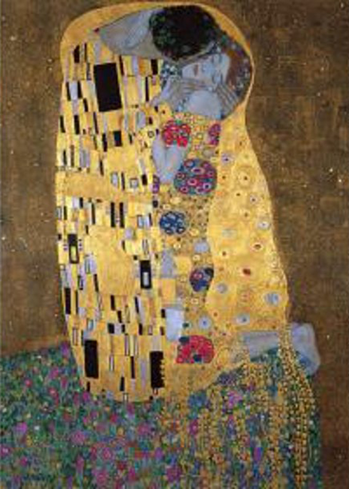 Gustav Klimt The Kiss Puzzle 1000 pcs Jigsaw puzzles TOMAX Art Vintage Toys Gift