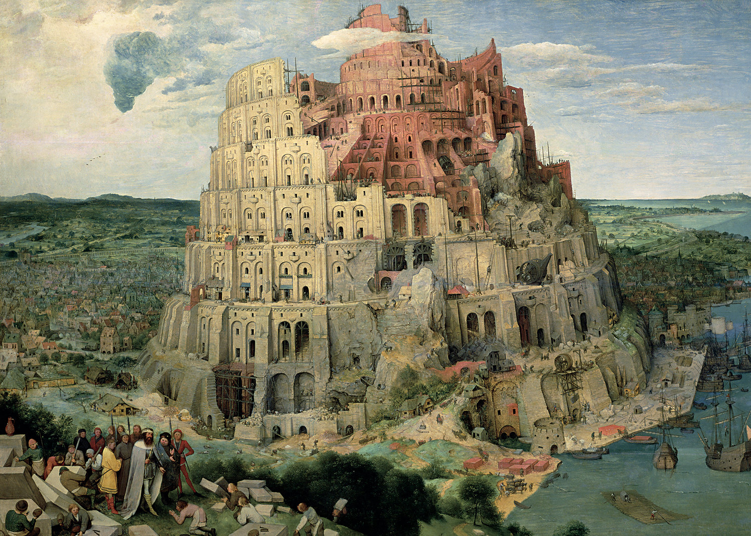The Tower Of Babel Mini Puzzle Religious Jigsaw Puzzle