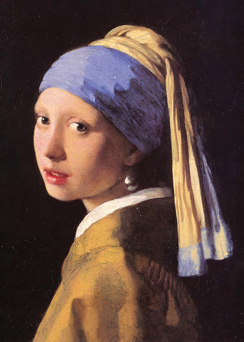 Girl With Pearl Earring Mini Puzzle Fine Art Jigsaw Puzzle