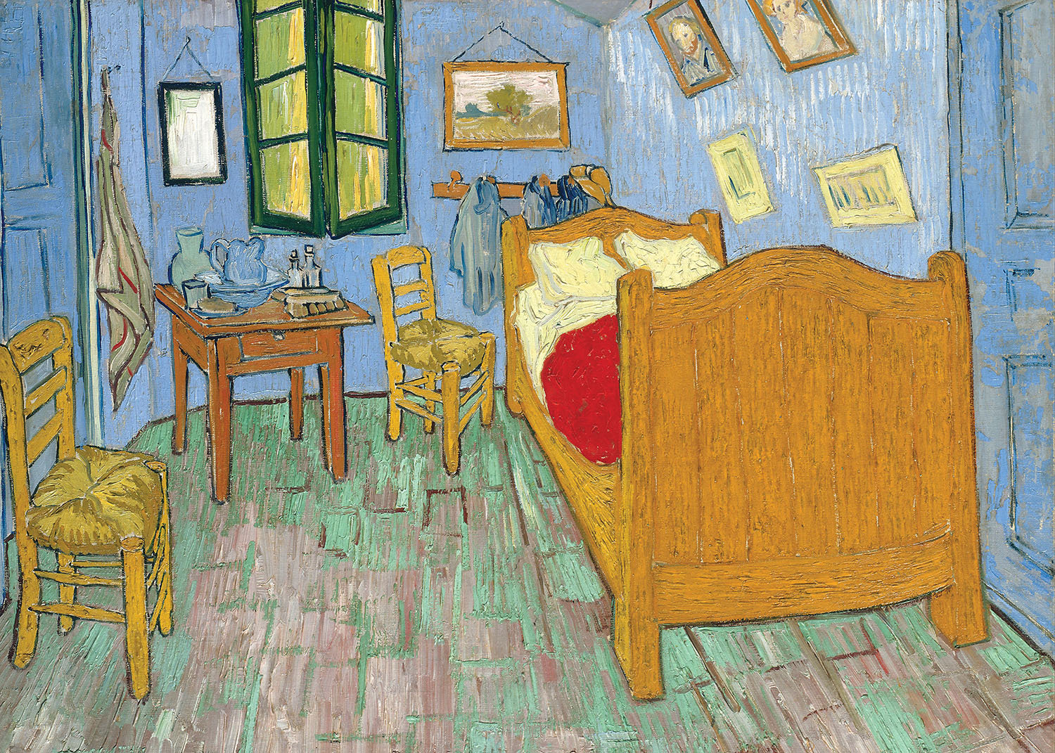 Van Gogh's Bedroom At Arles Mini Puzzle Fine Art Jigsaw Puzzle