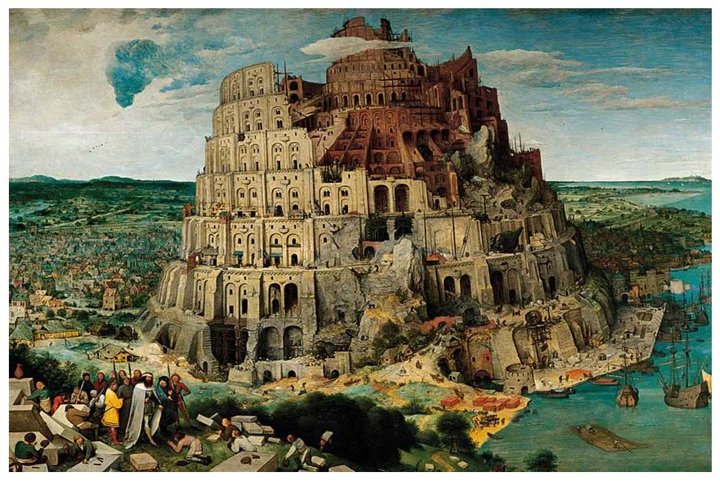 The Tower Of Babel, 300 Pieces, Tomax Puzzles | Puzzle Warehouse