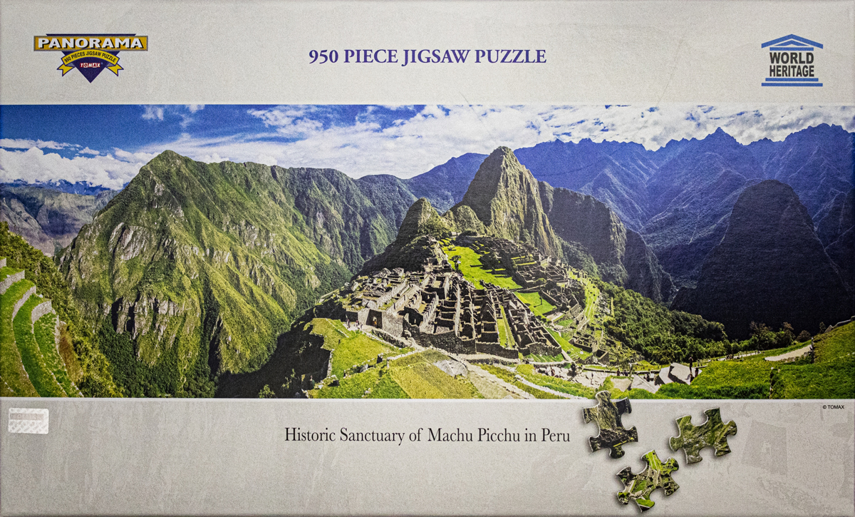 Machu Picchu, Peru - Panoramic Travel Jigsaw Puzzle